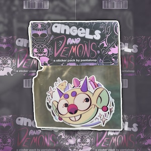 STICKERPAKKET "Engelen & demonen"