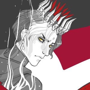 FFXIV Mini Print - Emet-Selch