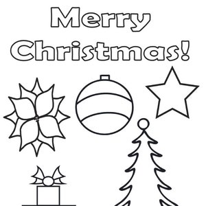 Holiday Coloring Fun for Kids| Christmas Activity Page| Digital Download