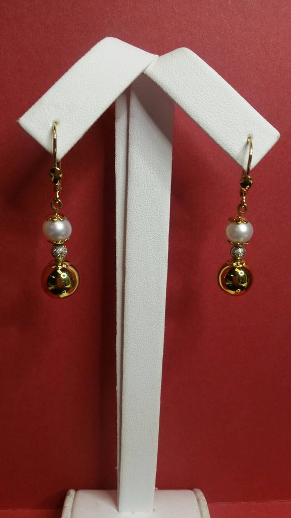 Dangle estate earrings. Great for summer attire!! - image 1