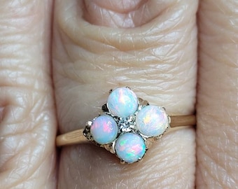 Estate jewelry opal ring