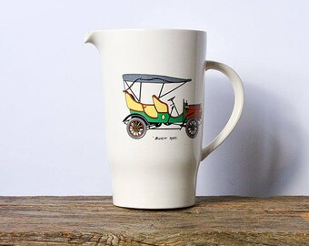 Vintage Villeroy Boch Can, Villeroy & Boch Porcelain Jug, Villeroy Boch Old Timers Can, Collectors Can, Near Mint Villeroy Boch Jug
