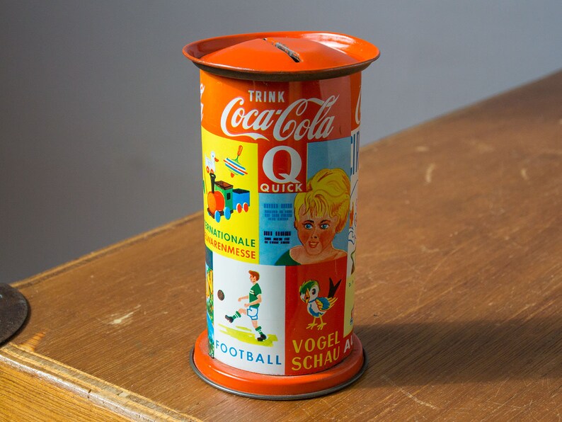 Vintage Coca Cola Money Box COCA COLA Money BoxHucha Coca Etsy