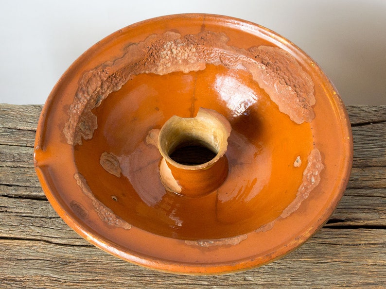 Vintage TIAN Provencal French Antique Pottery Baking Dish One-of-a-kind Handmade Antique TIAN Brocante French Pottery