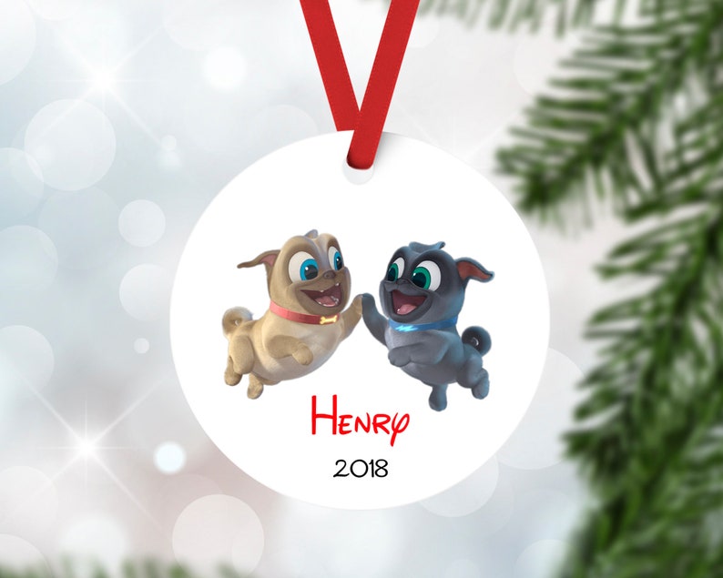 Puppy dog pals christmas ornamentBingo Christmas Etsy