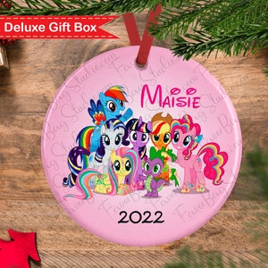 My Little Pony Christmas Ornament-Pinkie Christmas Ornament-Kids Christmas Ornament-Christmas Ornament-personalized ornament-Unique Ornament