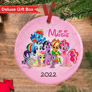 My Little Pony Christmas Ornament-Pinkie Christmas Ornament-Kids Christmas Ornament-Christmas Ornament-personalized ornament-Unique Ornament