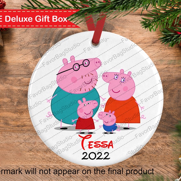 Pig Ornament - Etsy