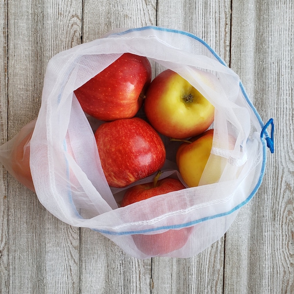 Reusable Produce Bags Multi-Pack - 5, 7, & 10-packs - ECO bag must have!