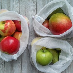 Reusable Produce Bags Multi-Pack 5, 7, & 10-packs ECO bag must have image 3