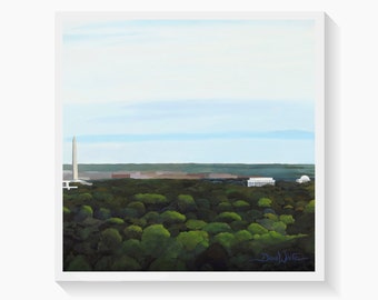 Washington DC Painting Art Print Northern Virginia