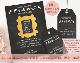 Friends Themed Party Invitations 10