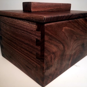 Dovetailed Walnut - Keepsake Box