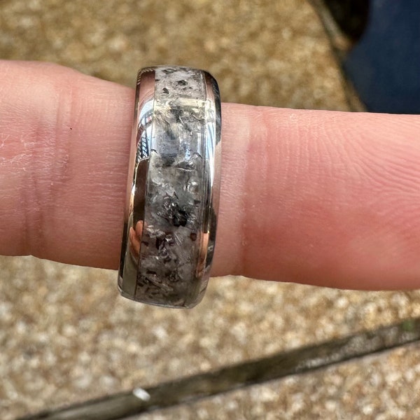 Stone Inlay Ring - Etsy