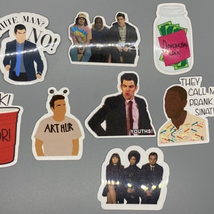 New Girl Stickers