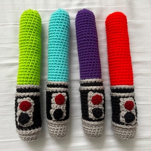 Crochet Laser Swords