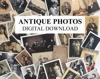 Dollhouse Miniature Photos and Box 1:12 Scale - 50 Images - DIGITAL DOWNLOAD Printable