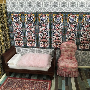 Dollhouse Wallpaper 2 Designs DIGITAL DOWNLOAD