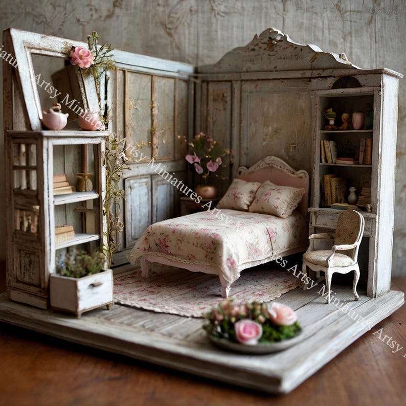 Miniature Dollhouse Interiors and Room Boxes - 70 Images - Idea Book ...