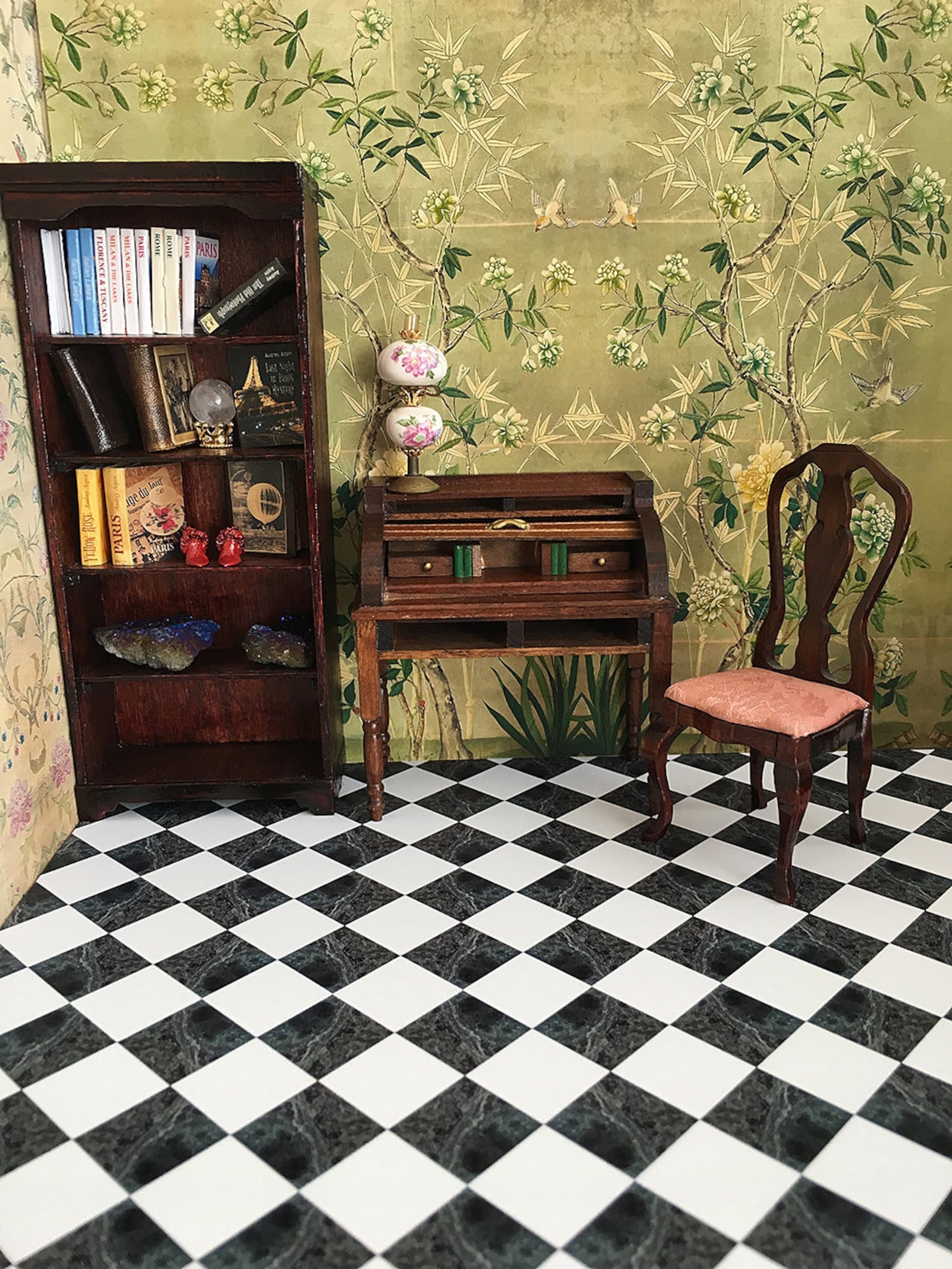 Dollhouse Wallpaper 1:12 Scale Miniature Decor DIGITAL - Etsy