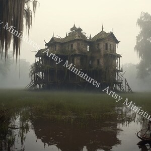 Dollhouse Miniature Wallpaper 1:12 Scale Halloween  5 Files DIGITAL DOWNLOAD Printable