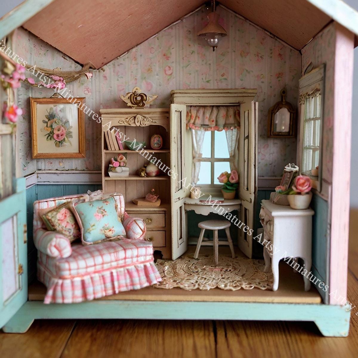 Miniature Dollhouse Interiors and Room Boxes - 70 Images - Idea Book ...