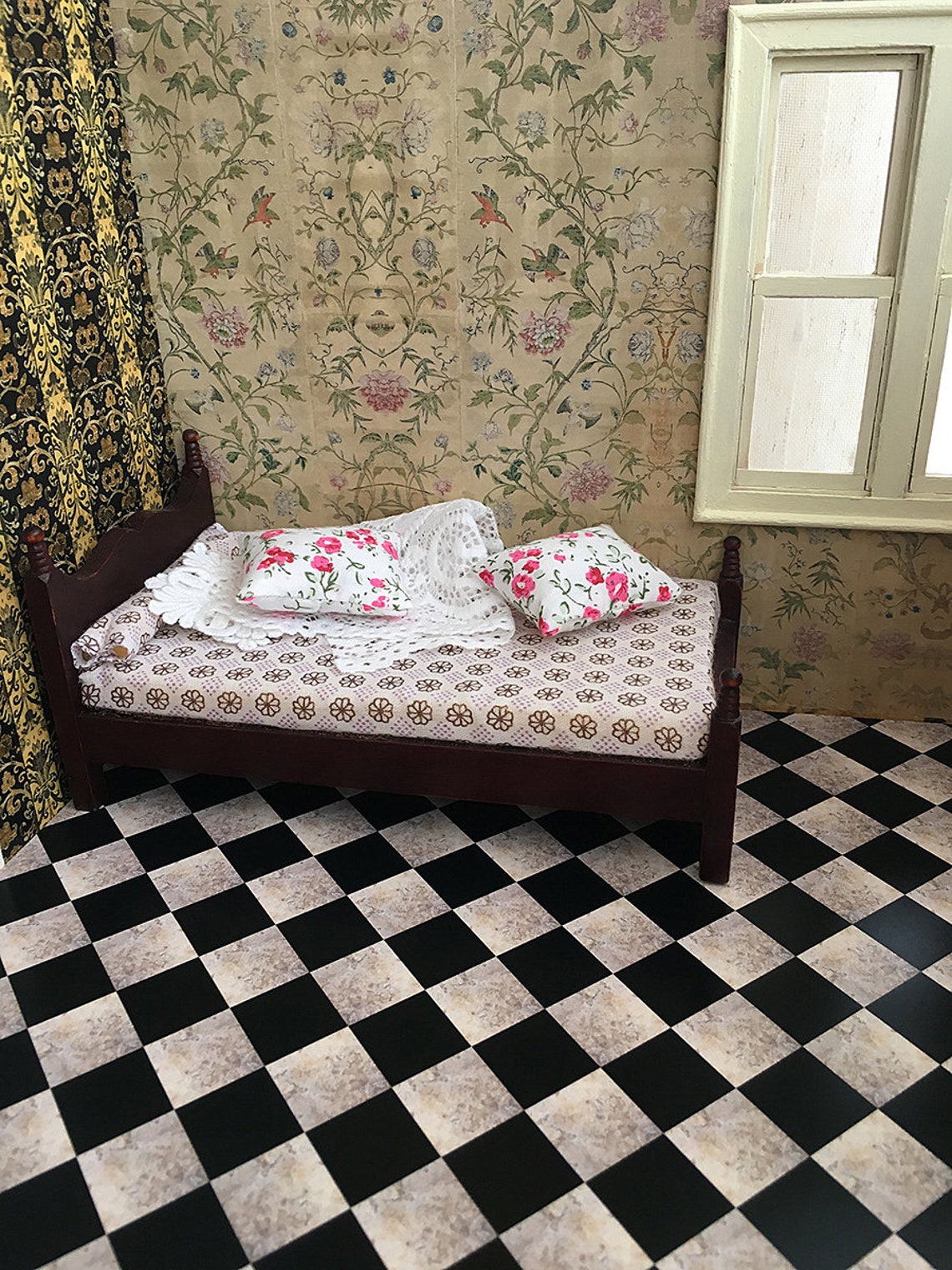 Dollhouse Floor 1: 12 Scale Flooring Printable Instant | Etsy