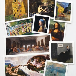 Miniature Famous Paintings Dollhouse Printable DIGITAL DOWNLOAD for ...