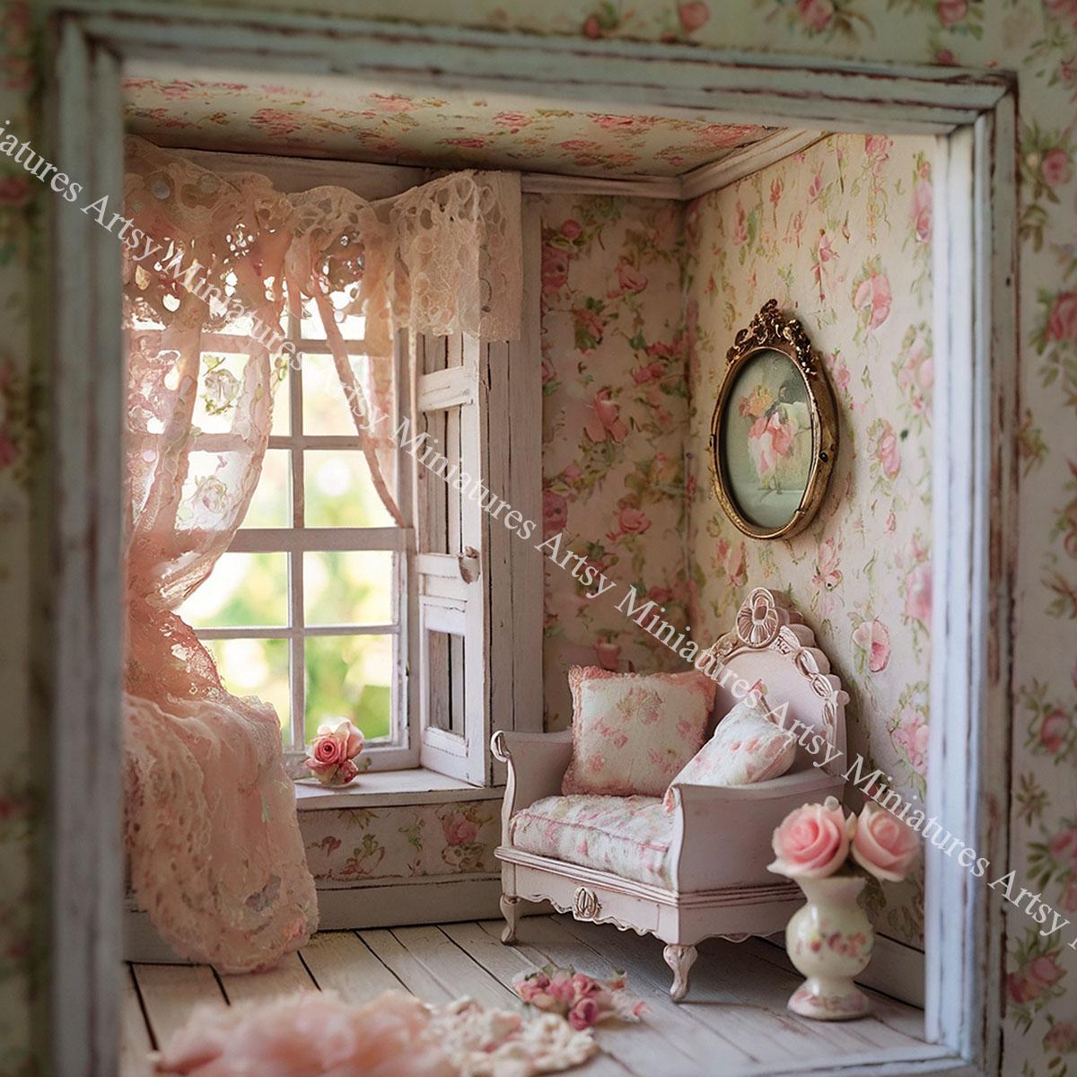 Miniature Dollhouse Interiors and Room Boxes - 70 Images - Idea Book ...