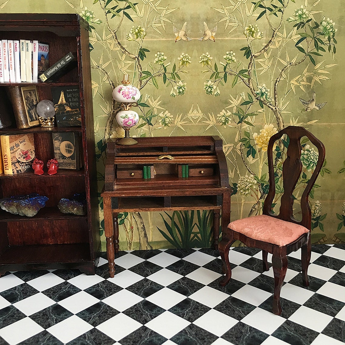 Dollhouse Wallpaper 1:12 Scale Miniature Decor DIGITAL - Etsy