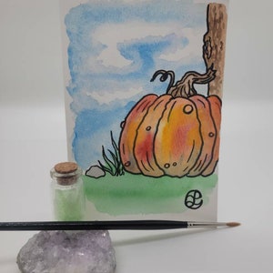 Originele &quot;Trash&quot; Art OOAK - Pumpkin Time