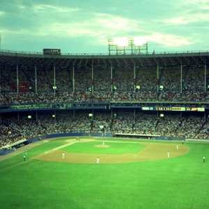 Cleveland Metropolitan Stadion Abschlusssaison Foto Digitaler Download MLB Baseball