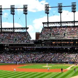 Detroit Tigers Comerica Park Photograph Digital Download