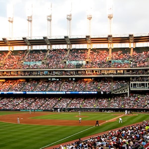 Cleveland Guardians Progressive Field Stadium Photograph Digital Download Jacob's Field