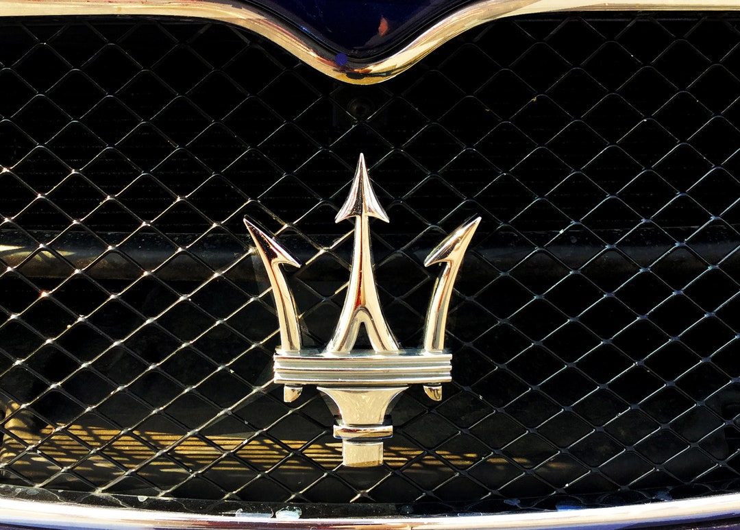 Maserati Sports Car Hood Ornament Art Print Italian Sports Car - Etsy