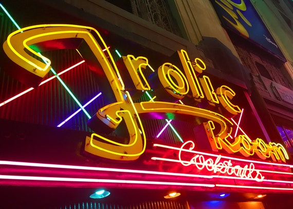 The Frolic Room Los Angeles Hollywood Boulevard Photograph Or Greeting Card Set