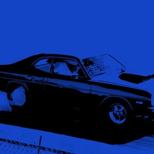 Plymouth Drag Racing Art Print 8 x 10 Digital Download Mopar Classic American Auto Vintage Seventies Muscle Car