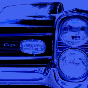 1964 Pontiac Grand Prix Art Print  Digital Download Classic American Auto Vintage Sixties