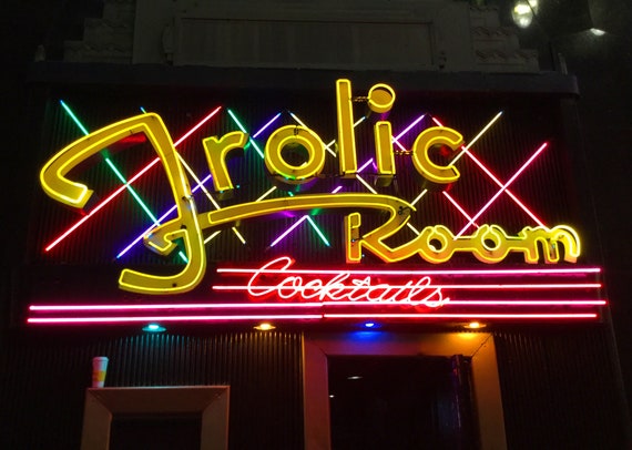The Frolic Room Los Angeles Hollywood Boulevard Photograph Or Greeting Card Set