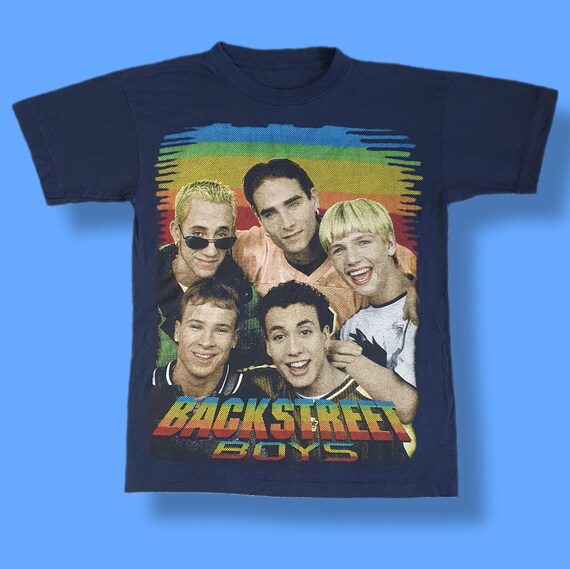 Vintage Backstreet Boys Front And Back Print Single S… - Gem