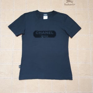CHANEL Paris Uniform autentic womens T shirt Size M
