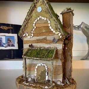 Large Fairy House - Winter House - Hobelman Drive