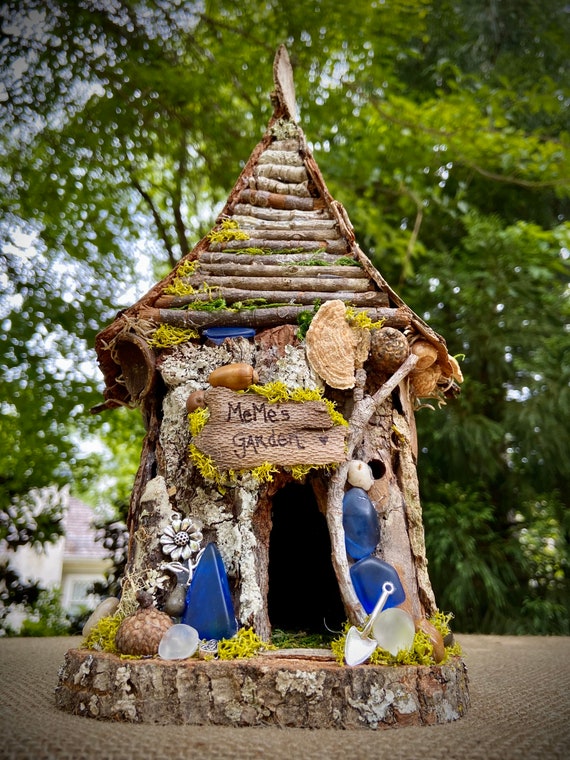Fairy Garden Houses/ Miniature Fairies House/ Fairy House/ Fairy Decor/  House for Fairy/ Fairytale Decor/adult/ Child Fairy House Decoration -   Denmark
