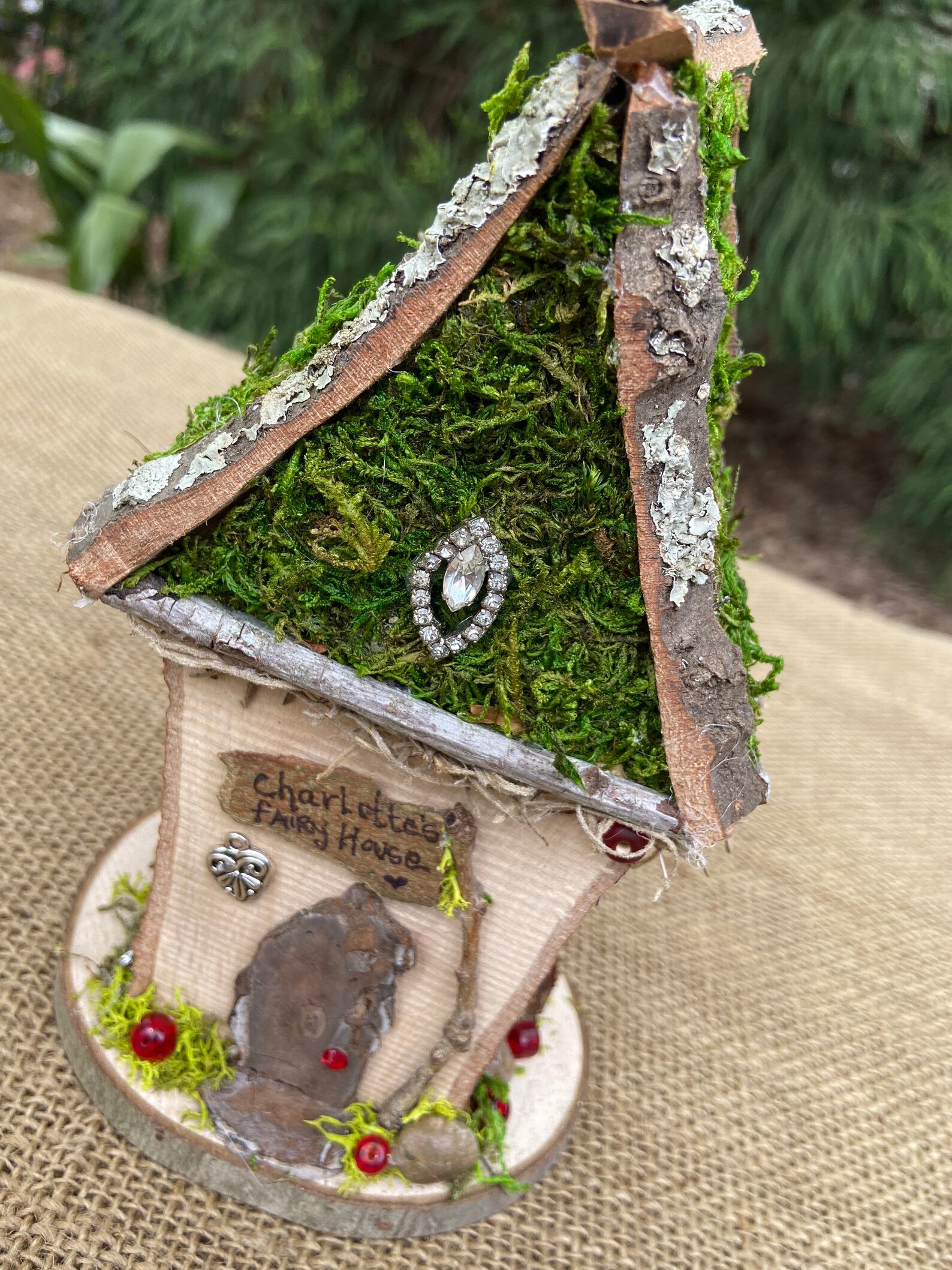 Mini Fairy House Charlottes Fairy House Etsy
