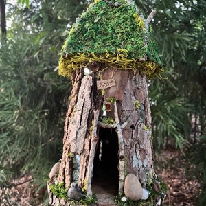 Large Fairy House, handmade fairy house, gnome home, personalized gift, custom made - Ryff