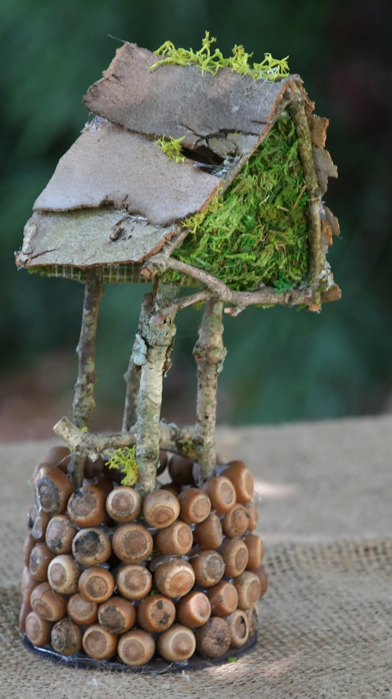 Handmade Miniature Wishing Well, Personalized Fairy Garden Decor - Etsy