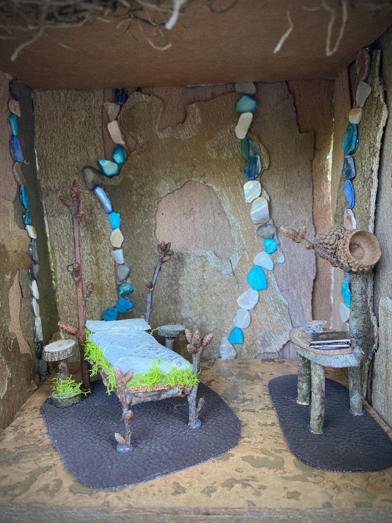 Fairy Doll House Handmade Fairy House Personalized Gift Etsy
