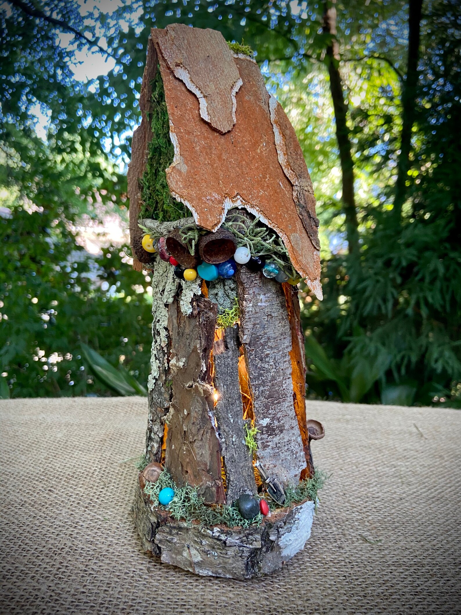 Small Fairy House Handmade Fairy House Personalized Gift Etsy