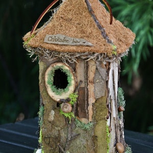 Medium Handmade Bird House, handmade bird house, personalized gift, custom made   - Chickadee Inn