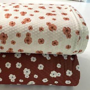 Knit Swiss Dot, Fabric, By the Yard/Half Yard